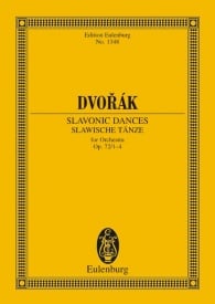 Dvorak: Slavonic Dances Opus 72/1-4 B 147 (Study Score) published by Eulenburg